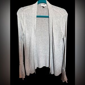 ❄️4 for $10❄️ Lauren Conrad Open-Front Ribbed Cardigan – Size Small